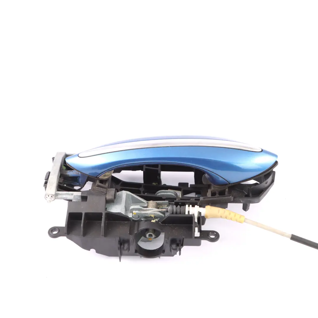 Kompletna Klamka Tylnych Lewych Drzwi Monte Carlo Blue B05 do BMW F10 F11 o numerze 7175649 BMW F10 F11 Kompletna Klamka Tylnych Lewych Drzwi Monte Carlo Blue B05 - SKU 7175649-MCB - Numer Części 7175649