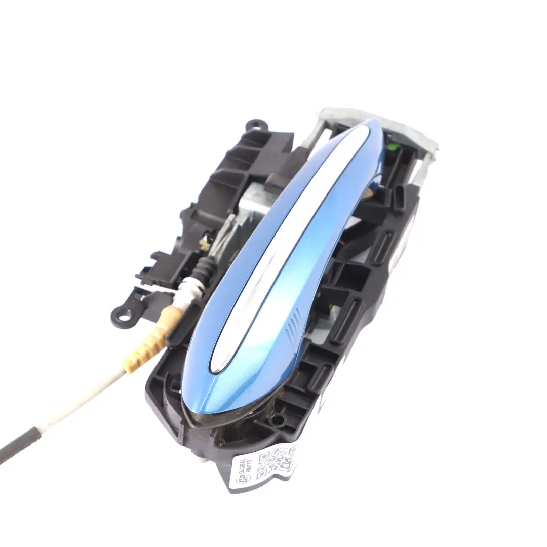 BMW F10 F11 Poignée Main Complète Porte Arrière Gauche Monte Carlo Bleu B05 - SKU 7175649-MCB - Numéro de pièce 7175649