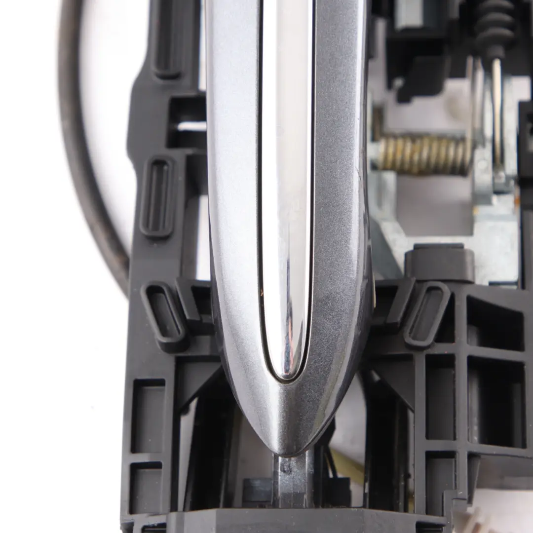 Door Handle BMW F10 F11 Grab Outside Rear Left N/S Mineral Grey Metallic - B39 to with Part number 7175649 Door Handle BMW F10 F11 Grab Outside Rear Left N/S Mineral Grey Metallic - B39 - SKU 7175649-MG1 - Part number 7175649