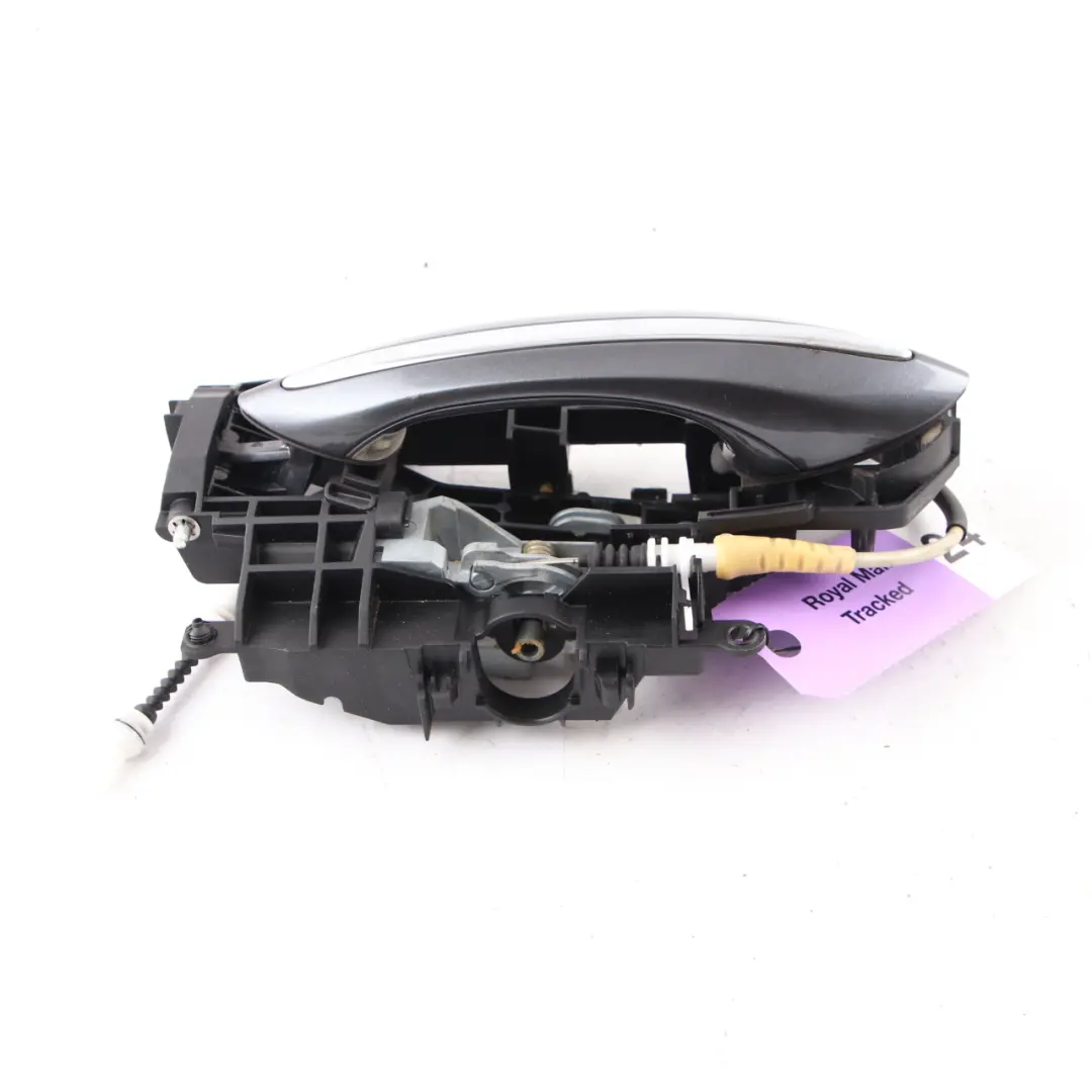 Door Handle BMW F10 F11 Grab Outside Rear Left N/S Mineral Grey Metallic - B39 to with Part number 7175649 Door Handle BMW F10 F11 Grab Outside Rear Left N/S Mineral Grey Metallic - B39 - SKU 7175649-MG1 - Part number 7175649