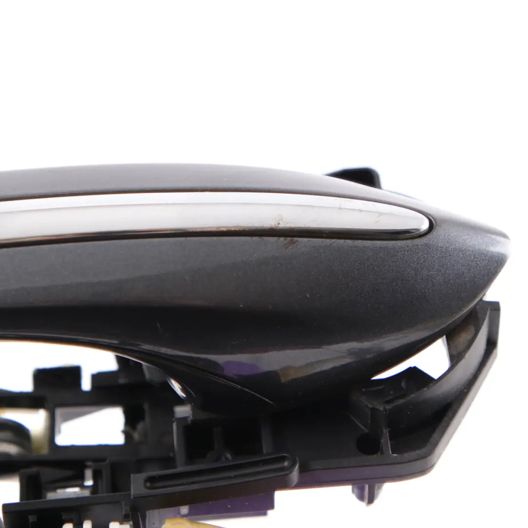 Door Handle BMW F10 F11 Grab Outside Rear Left N/S Mineral Grey Metallic - B39 to with Part number 7175649 Door Handle BMW F10 F11 Grab Outside Rear Left N/S Mineral Grey Metallic - B39 - SKU 7175649-MG1 - Part number 7175649