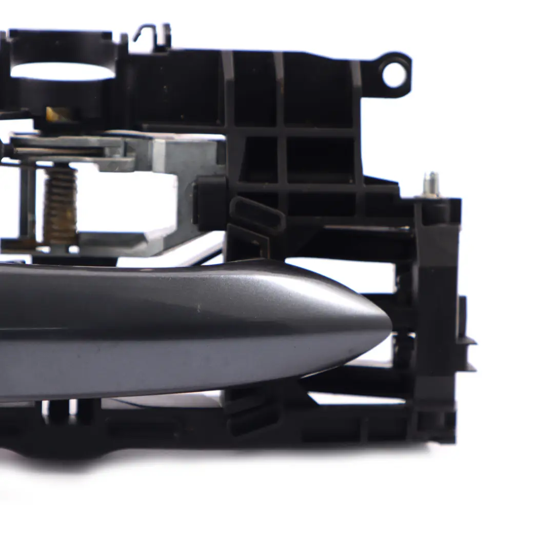 Door Handle BMW F10 F11 Grab Outside Rear Left N/S Mineral Grey Metallic - B39 to with Part number 7175649 Door Handle BMW F10 F11 Grab Outside Rear Left N/S Mineral Grey Metallic - B39 - SKU 7175649-MG2 - Part number 7175649