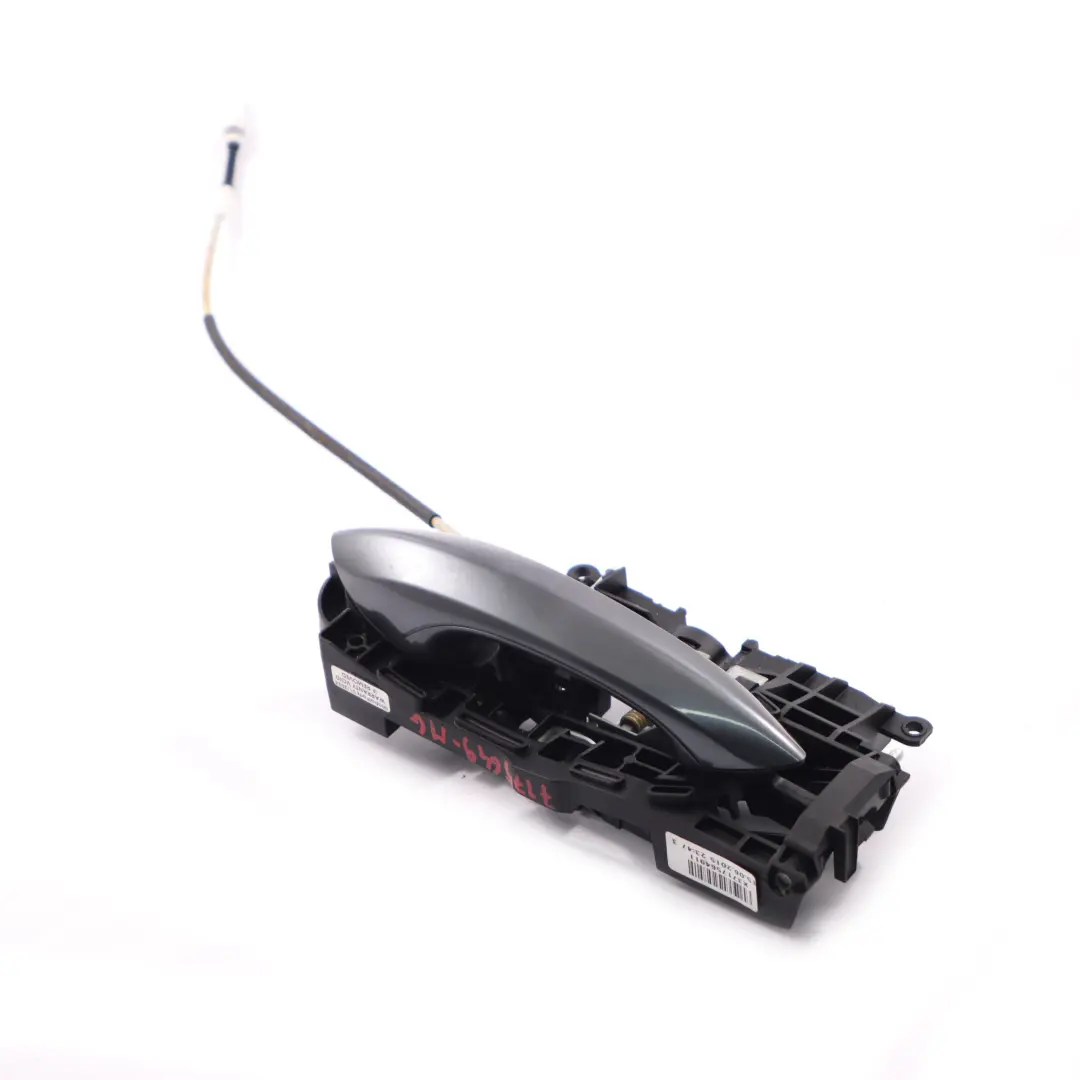  Tirador Puerta BMW F10 F11 Agarre Trasero Izquierdo Gris Mineral Metalizado B39 - SKU 7175649-MG2 - Número de pieza 7175649