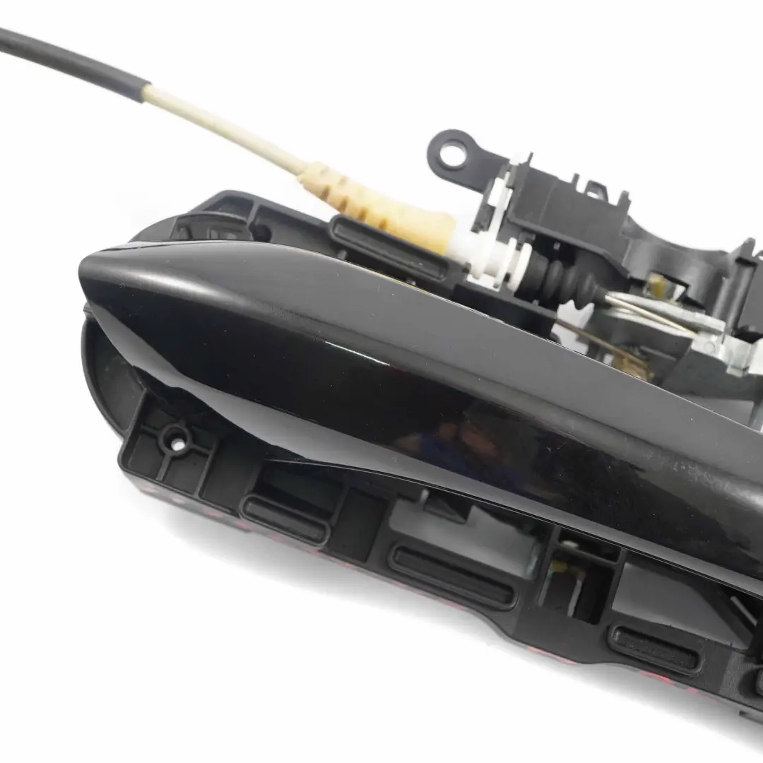 BMW F10 F11 F12 Haltegriff Türgriff Griff Tür Hinten Links Schwarz 2 Black 668 - SKU 7175649-SCH - Teilenummer 7175649