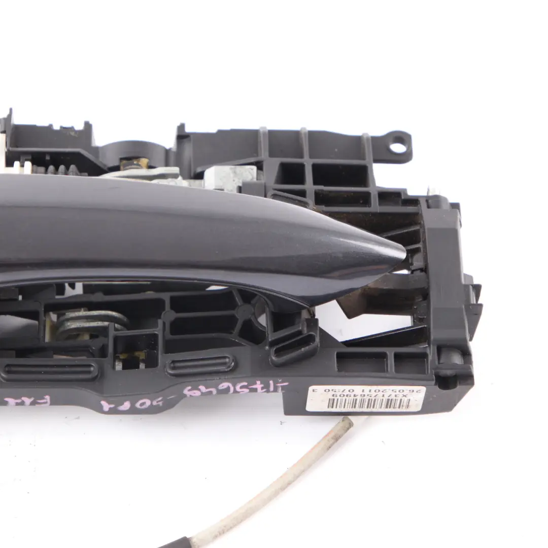  Door Handle BMW F10 F11 Outside Grab Rear Left N/S Sophistograu Grey - A90 - SKU 7175649-SOP1 - Part number 7175649