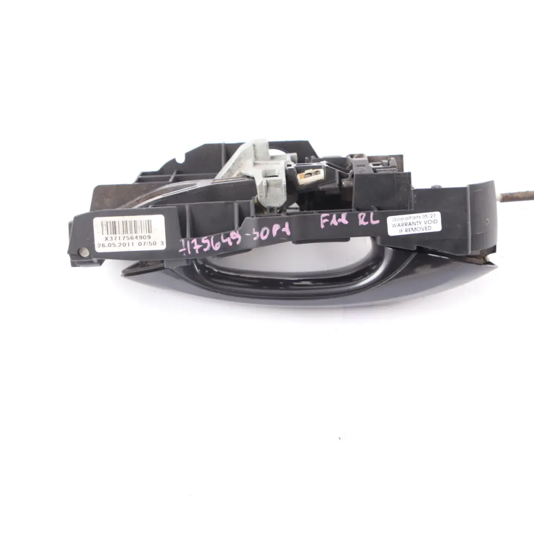  Door Handle BMW F10 F11 Outside Grab Rear Left N/S Sophistograu Grey - A90 - SKU 7175649-SOP1 - Part number 7175649