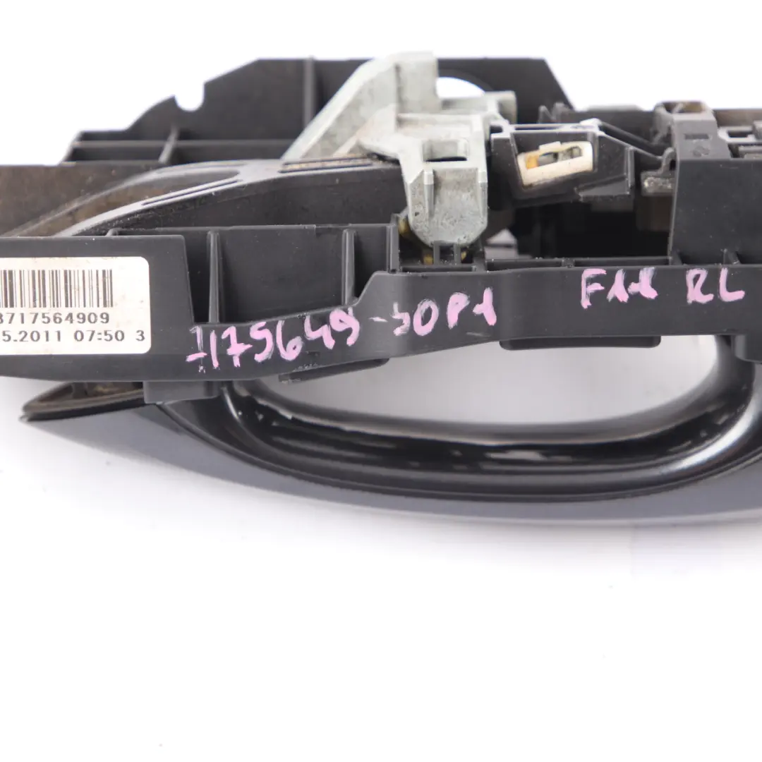  Door Handle BMW F10 F11 Outside Grab Rear Left N/S Sophistograu Grey - A90 - SKU 7175649-SOP1 - Part number 7175649