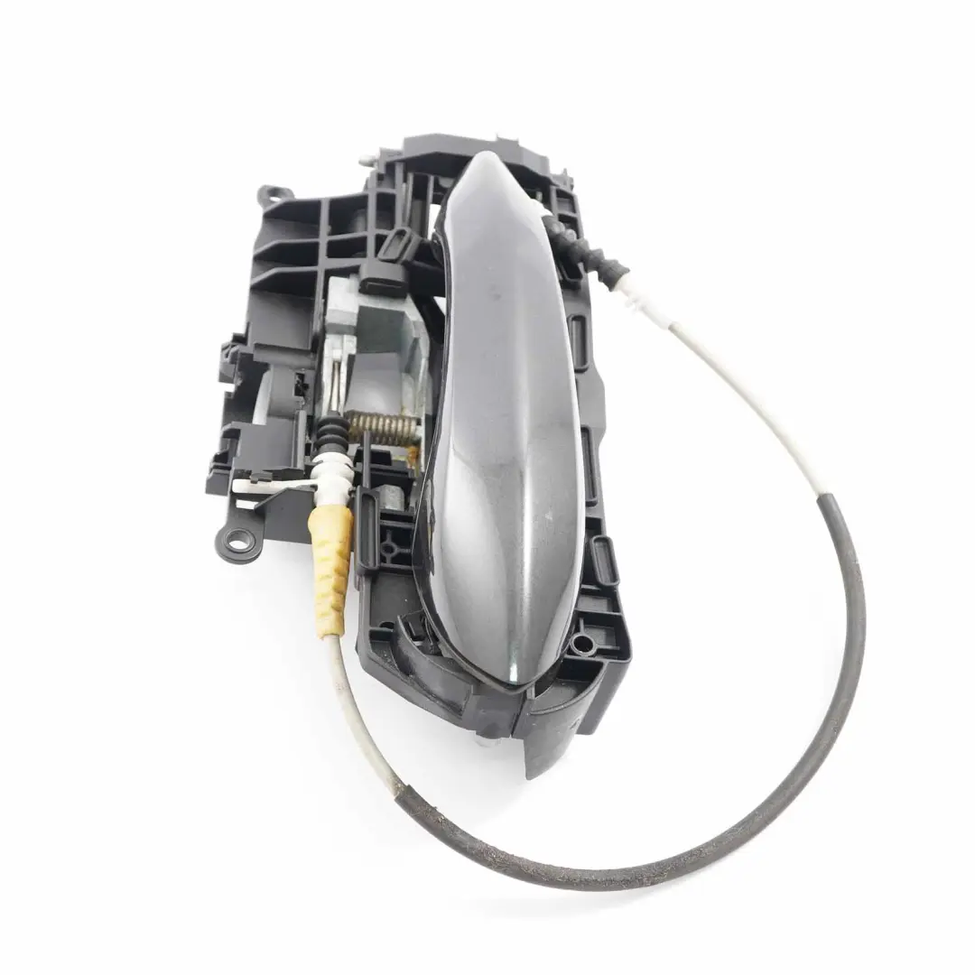 Grab Handle BMW F10 F12 Outside Door Rear Left N/S Sophistograu Grey - A90 to with Part number 7175649 Grab Handle BMW F10 F12 Outside Door Rear Left N/S Sophistograu Grey - A90 - SKU 7175649-SOP - Part number 7175649