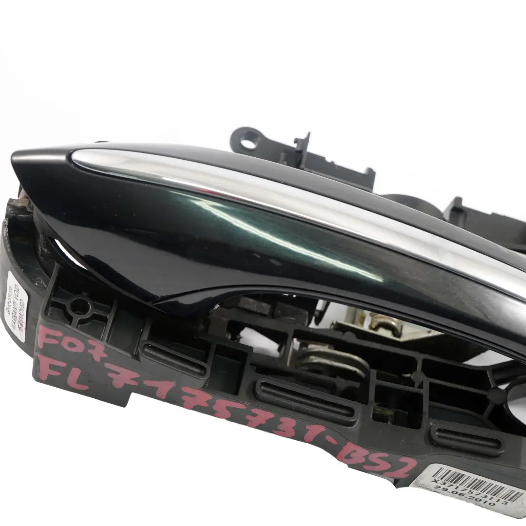 BMW F01 F02 F07 Left N/S Grab Door Handle Black Sapphire Metallic 475 - SKU 7175731-BS2 - Part number 7175731
