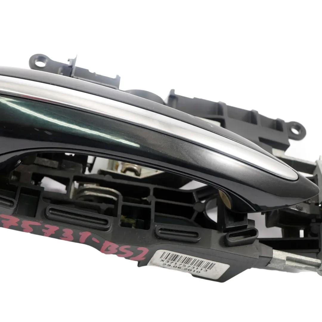 Left N/S Grab Door Handle Black Sapphire Metallic 475 to BMW F01 F02 F07 with Part number 7175731 BMW F01 F02 F07 Left N/S Grab Door Handle Black Sapphire Metallic 475 - SKU 7175731-BS2 - Part number 7175731