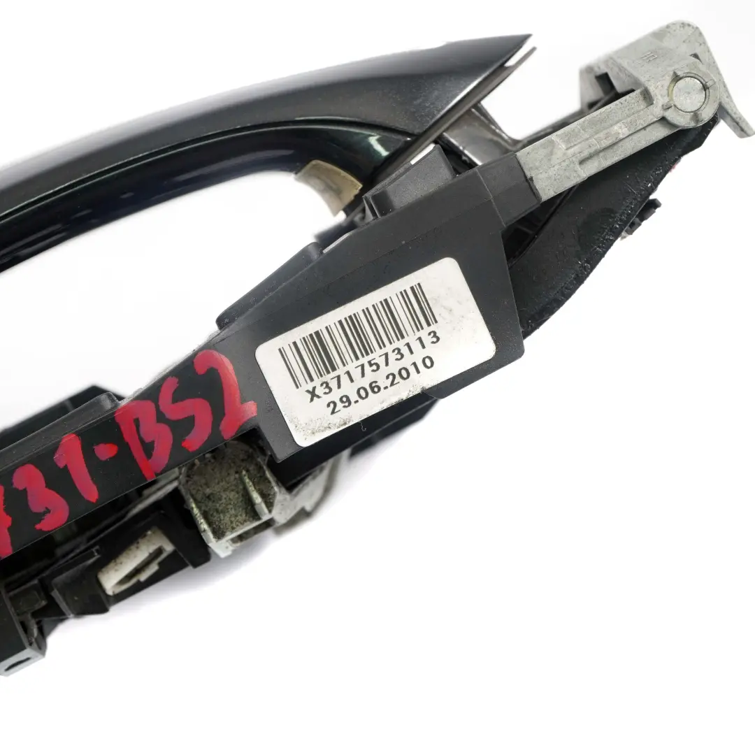 Left N/S Grab Door Handle Black Sapphire Metallic 475 to BMW F01 F02 F07 with Part number 7175731 BMW F01 F02 F07 Left N/S Grab Door Handle Black Sapphire Metallic 475 - SKU 7175731-BS2 - Part number 7175731