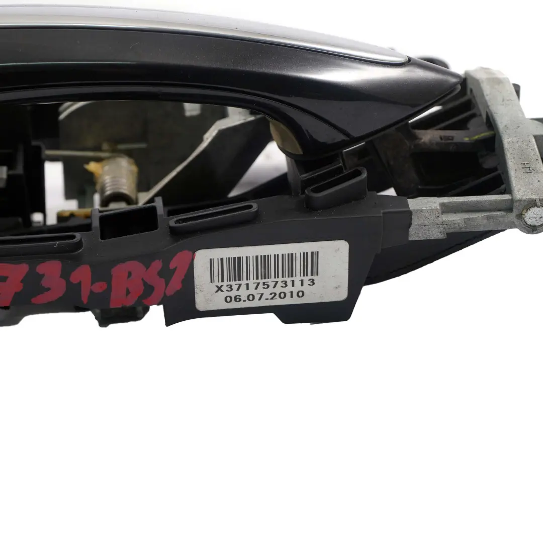 Poignee de porte arriere gauche Noir Saphir Metallise - 475 pour BMW F07 GT à propos du numéro de pièce 7175731 BMW F07 GT Poignee de porte arriere gauche Noir Saphir Metallise - 475 - SKU 7175731-BS3 - Numéro de pièce 7175731