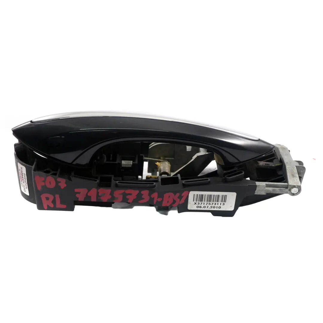 BMW F07 Klamka Drzwi Lewy Tył Black Sapphire 475 - SKU 7175731-BS3 - Numer Części 7175731