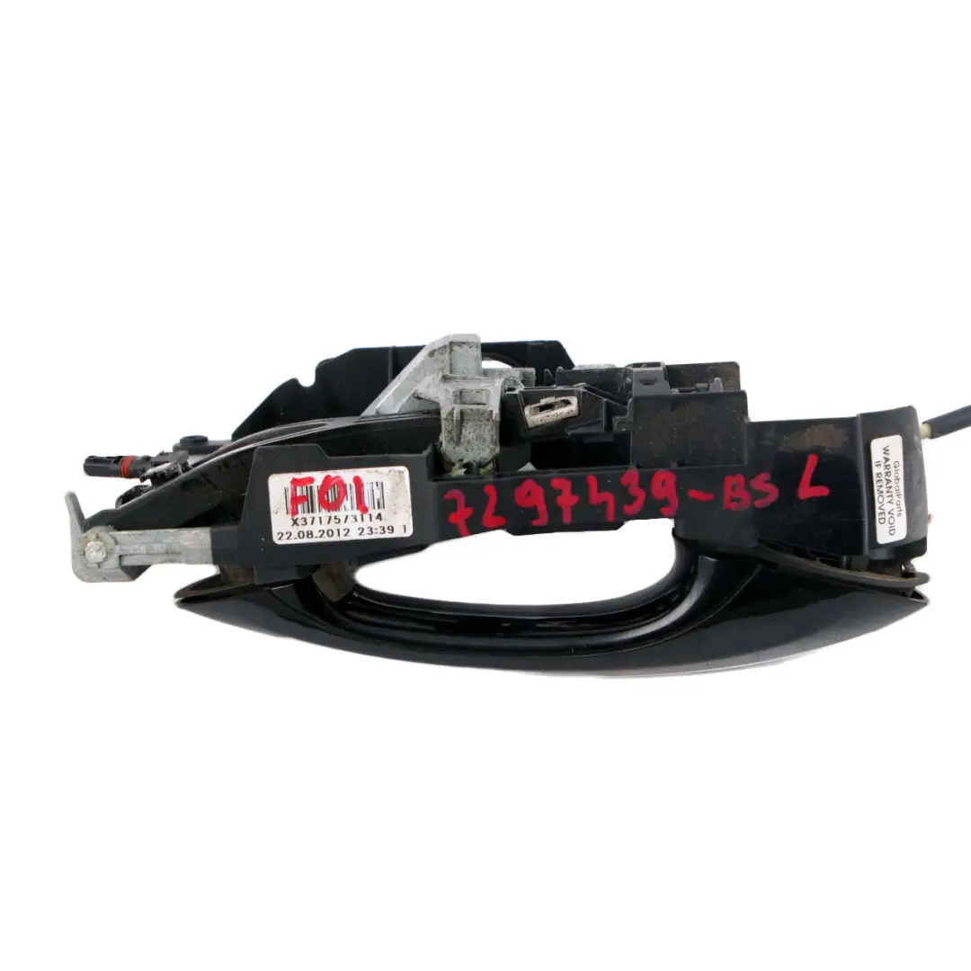 BMW 7 Series F01 F02 Left N/S Grab Door Handle Black Sapphire Metallic - 475 - SKU 7175731-BS - Part number 7175731