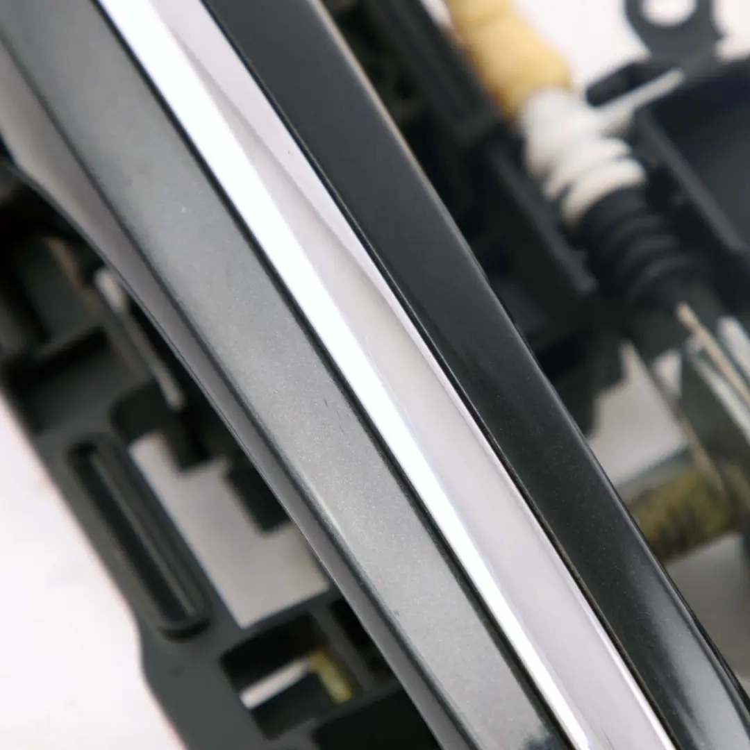 Left N/S Grab Door Handle Black Sapphire Metallic - 475 to BMW 7 Series F01 F02 with Part number 7175731 BMW 7 Series F01 F02 Left N/S Grab Door Handle Black Sapphire Metallic - 475 - SKU 7175731-BS - Part number 7175731