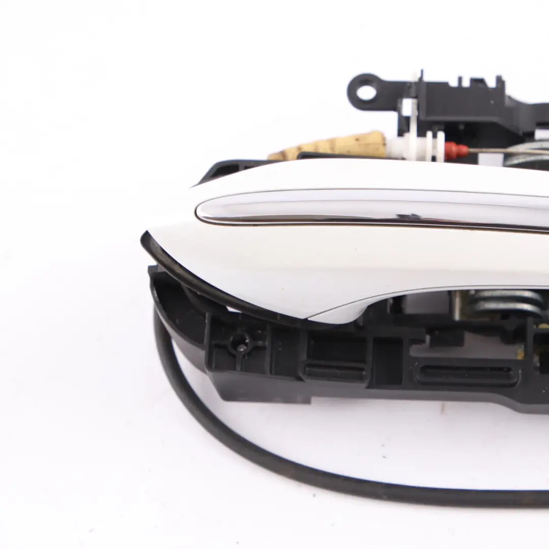  Grab Handle BMW F01 F02 Rear Right O/S Door Mineralweiss Mineral White A96 - SKU 7175732-MW1 - Part number 7175732