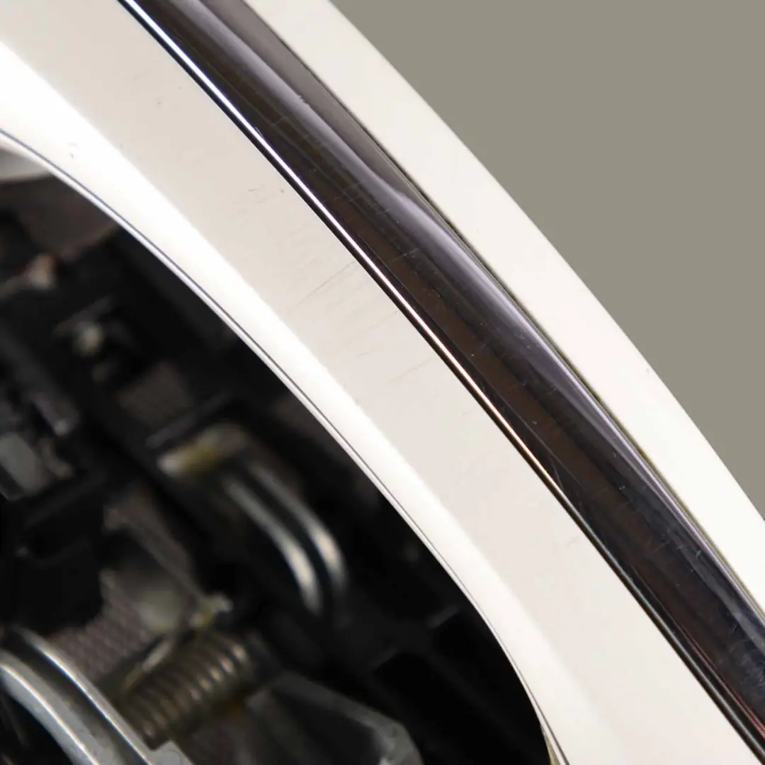 BMW F01 F02 Rear Right O/S Grab Door Handle Mineralweiss Mineral White A96 - SKU 7175732-MW - Part number 7175732