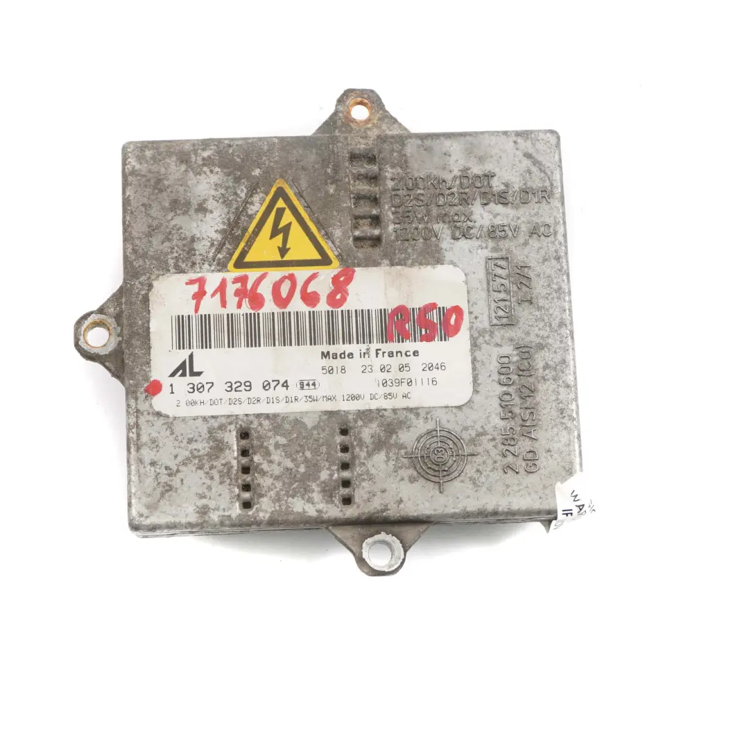 Moduł Przetwornica Xeon 1307329074 do BMW X3 E46 E63 E83 Mini R50 R53 o numerze 7176068 BMW X3 E46 E63 E83 Mini R50 R53 Moduł Przetwornica Xeon 1307329074 - SKU 7176068 - Numer Części 7176068
