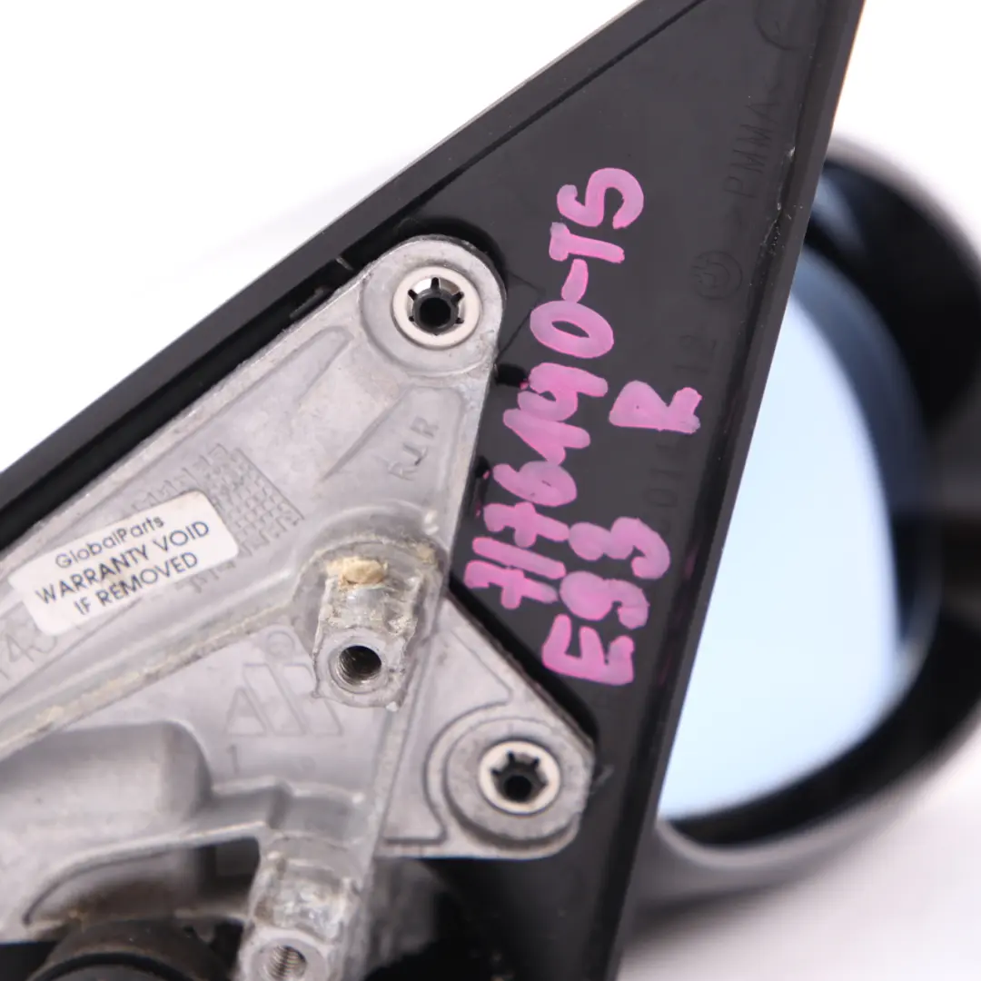 BMW E92 E93 M Sport Right Wing Mirror Memory O/S Titansilber Silver Metallic 354 - SKU 7176190-TS - Part number 7176190