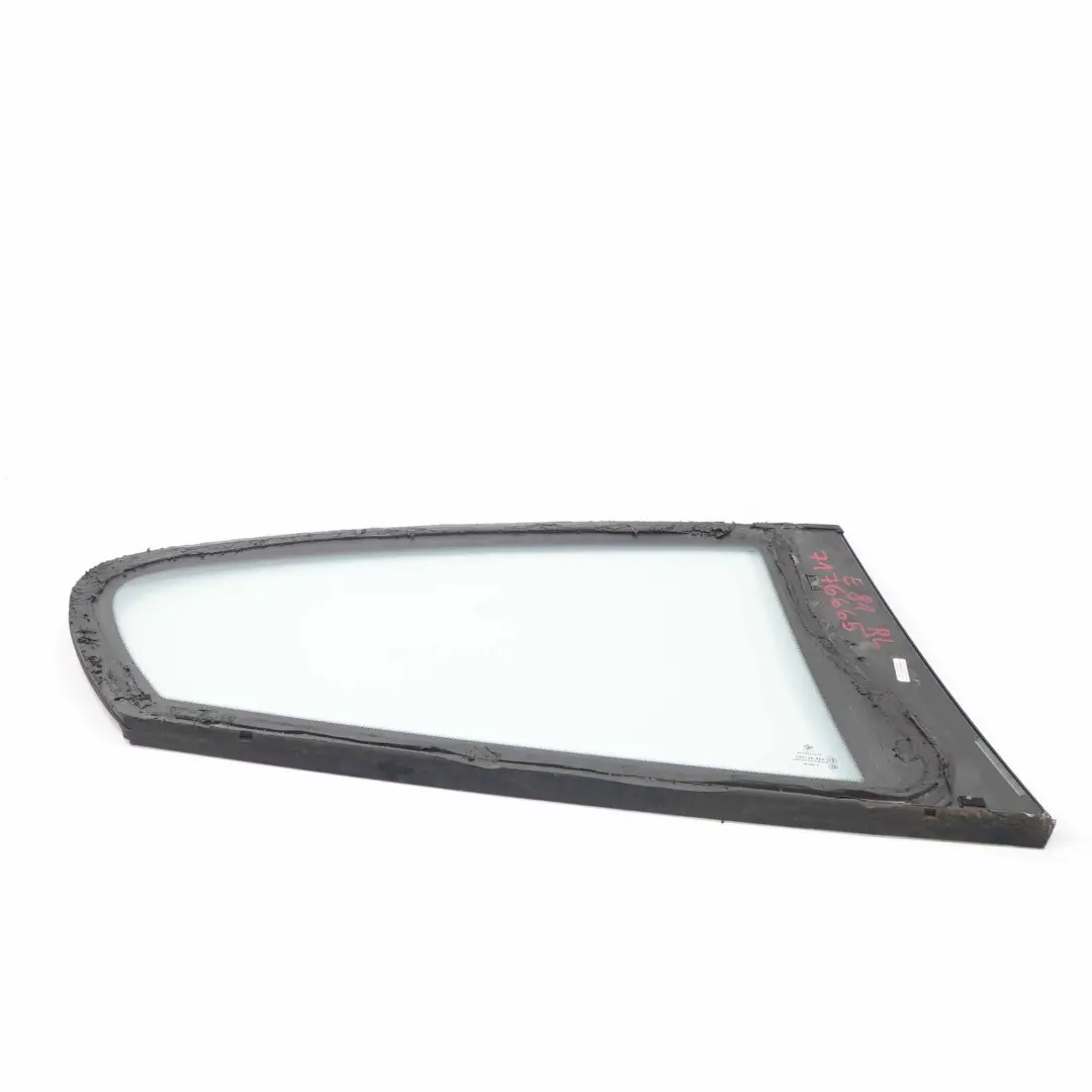 BMW E81 Window Glass Side Rear Left N/S Quarter Glazing AS2 Alu Matt - SKU 7176665 - Part number 7176665