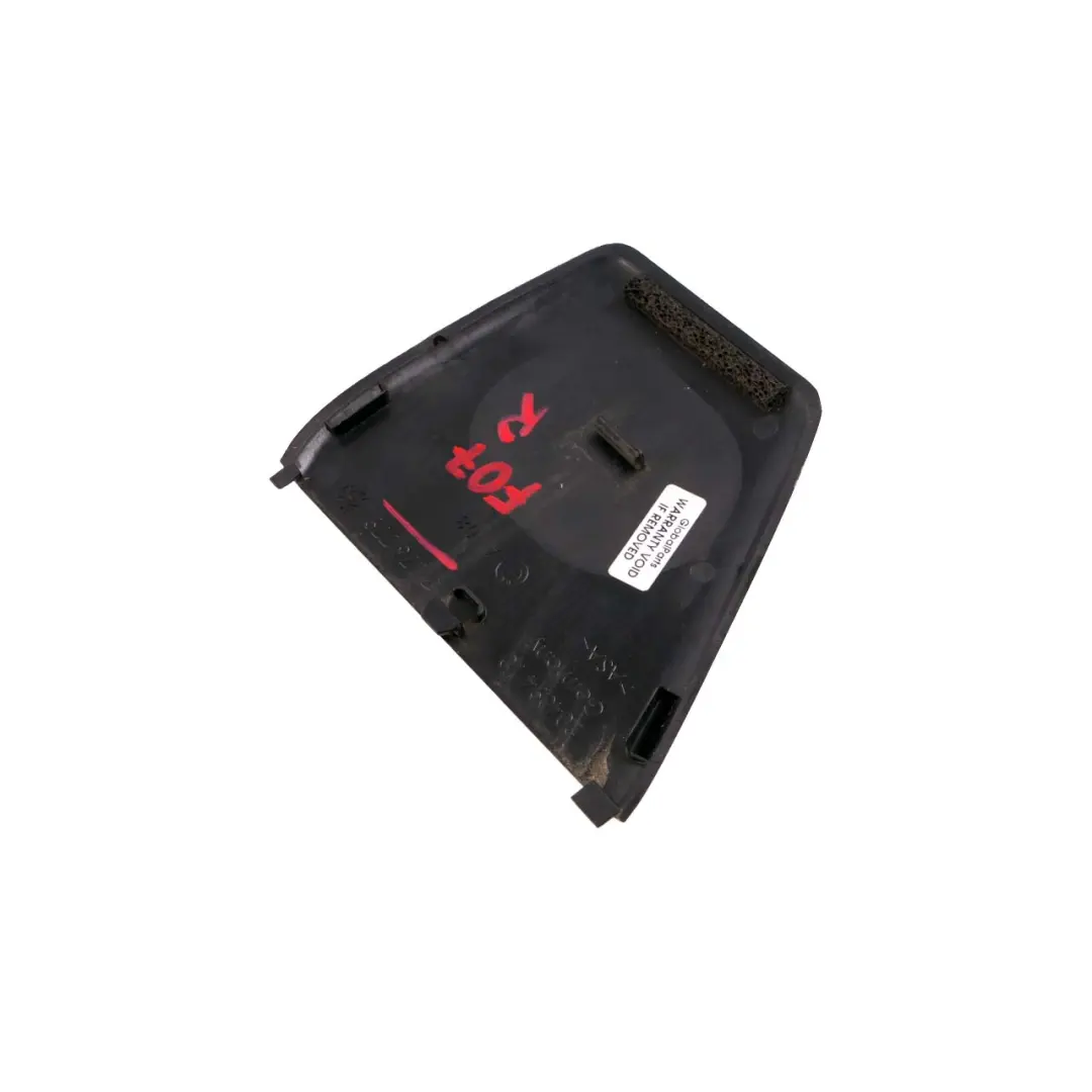 Cubierta Pilar Puerta Inferior Delantero Izquierdo para BMW F07 Gran Turismo con número de pieza 7176779 BMW F07 Gran Turismo Cubierta Pilar Puerta Inferior Delantero Izquierdo - SKU 7176779 - Número de pieza 7176779