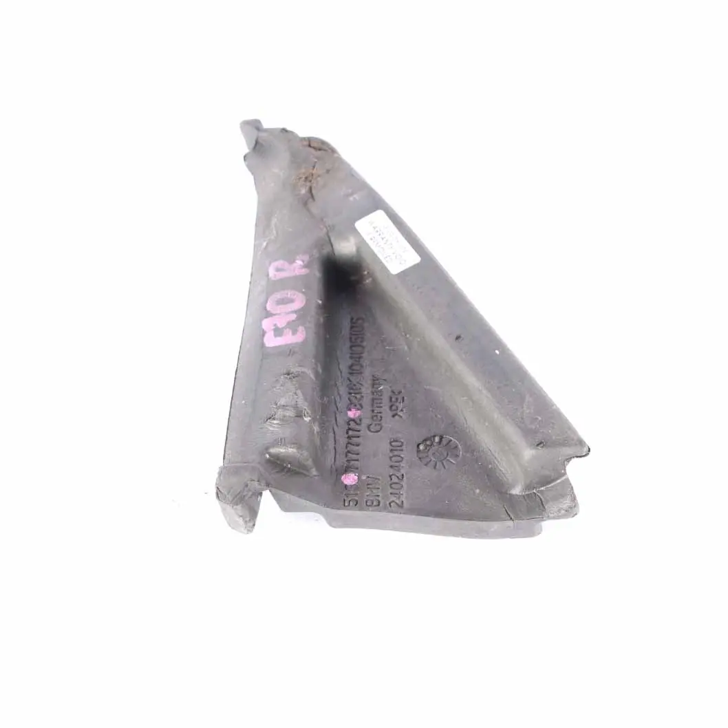 Junta de goma para guardabarros delantero derecho para BMW X5 E70 X6 E71 con número de pieza 7177172 BMW X5 E70 X6 E71 Junta de goma para guardabarros delantero derecho - SKU 7177172 - Número de pieza 7177172