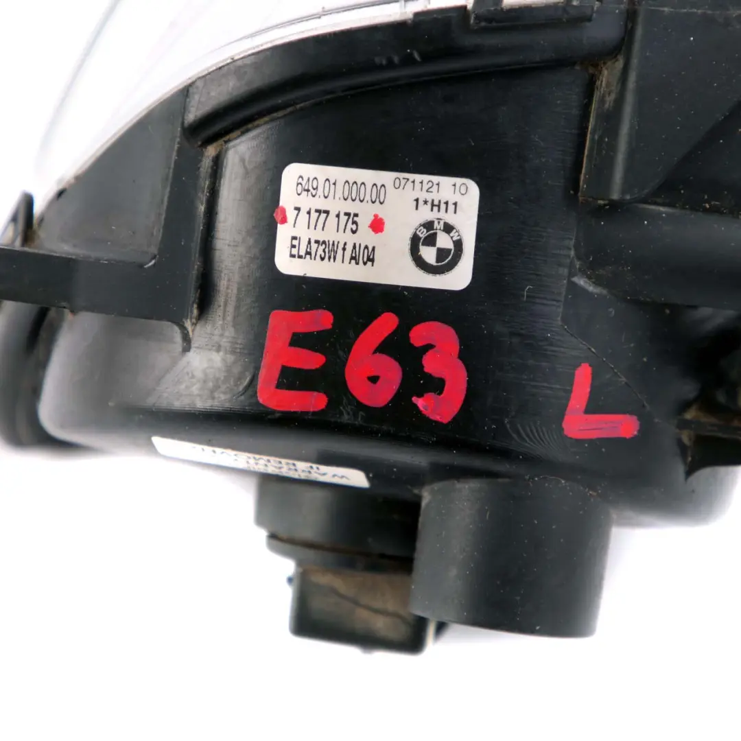 BMW 6 Series E63 E64 LCI Fog Lights Lamp Front Left N/S - SKU 7177175 - Part number 7177175