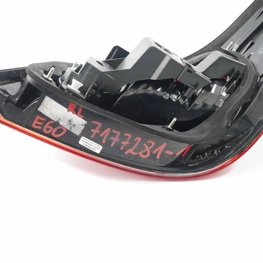 BMW E60 LCI Rear Lamp Tail Light White Indicator Turn Left N/S - SKU 7177281-1 - Part number 7177281