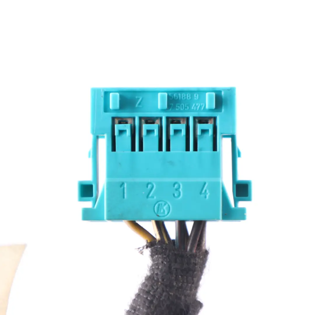 Socket BMW E60 LCI Rear Left N/S Tail Light Lamp Wiring 7505477 to Plug with Part number 7177281 Plug Socket BMW E60 LCI Rear Left N/S Tail Light Lamp Wiring 7505477 - SKU 7177281-5 - Part number 7177281