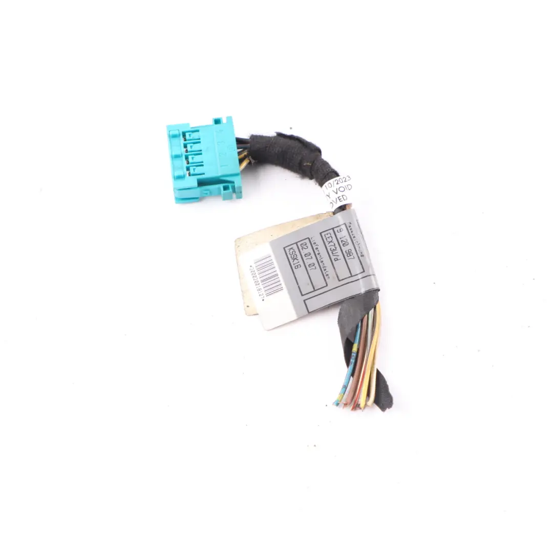 Socket BMW E60 LCI Rear Left N/S Tail Light Lamp Wiring 7505477 to Plug with Part number 7177281 Plug Socket BMW E60 LCI Rear Left N/S Tail Light Lamp Wiring 7505477 - SKU 7177281-5 - Part number 7177281