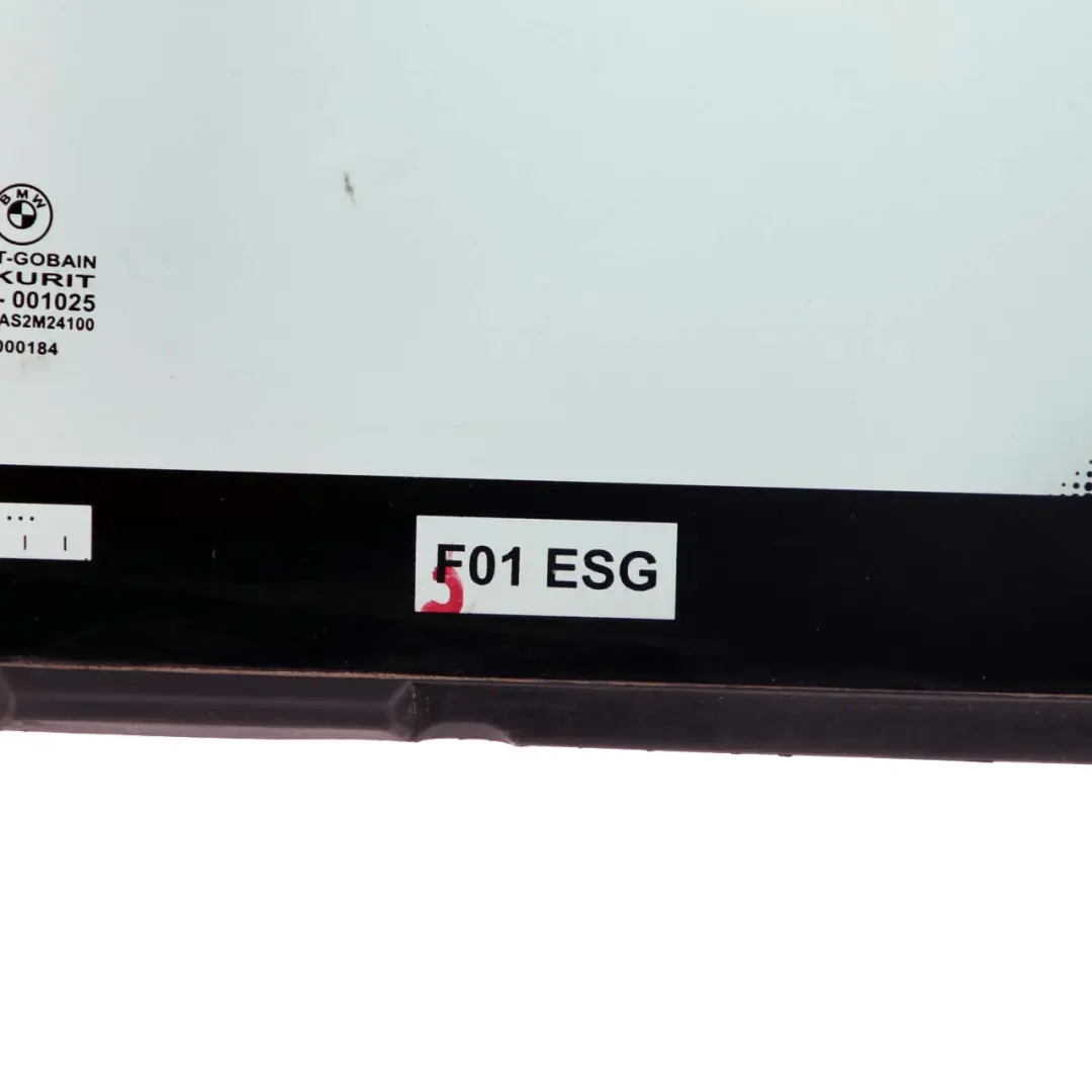 BMW F01 F04 Puerta Trasera Izquierda Cristal Ventana Lateral Verde Fijo - SKU 7177655 - Número de pieza 7177655