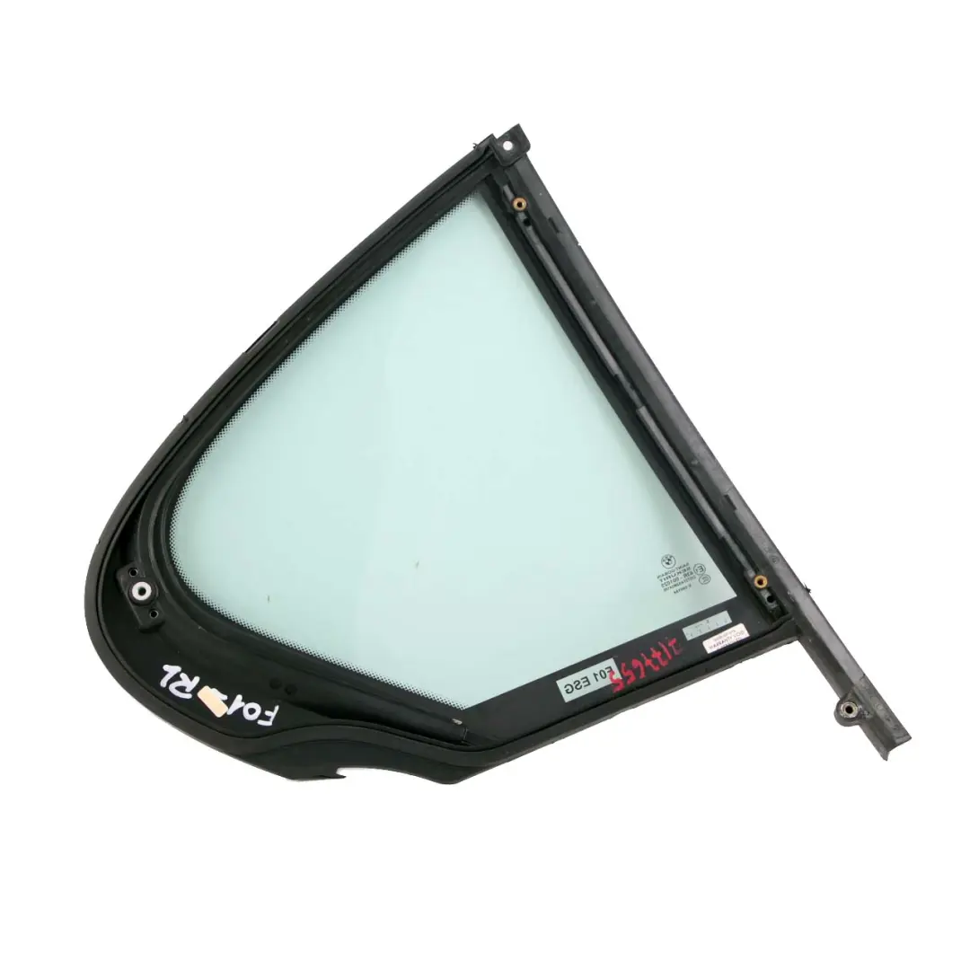 BMW F01 F04 Puerta Trasera Izquierda Cristal Ventana Lateral Verde Fijo - SKU 7177655 - Número de pieza 7177655