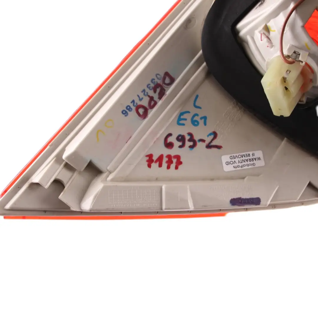 Lamp BMW E61 LCI Touring Left Tail Light In Side Panel N/S DEPO to Rear with Part number 7177693 Rear Lamp BMW E61 LCI Touring Left Tail Light In Side Panel N/S DEPO - SKU 7177693-2 - Part number 7177693