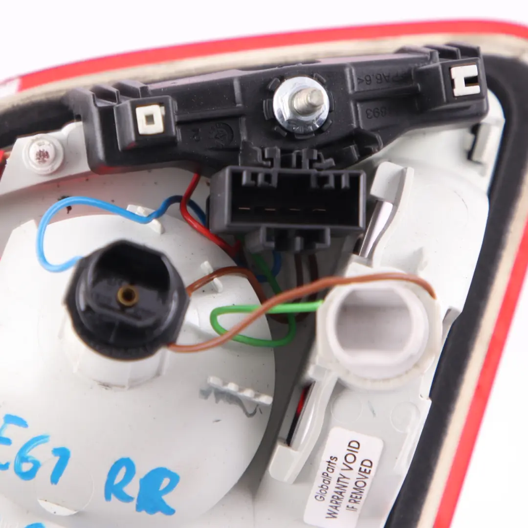 Lamp BMW E61 LCI Touring Right O/S Light Trunk Tailgate Lid to Rear with Part number 7177698 Rear Lamp BMW E61 LCI Touring Right O/S Light Trunk Tailgate Lid - SKU 7177698-2 - Part number 7177698