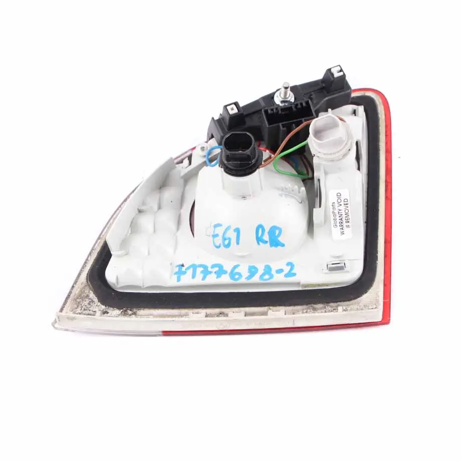 Lamp BMW E61 LCI Touring Right O/S Light Trunk Tailgate Lid to Rear with Part number 7177698 Rear Lamp BMW E61 LCI Touring Right O/S Light Trunk Tailgate Lid - SKU 7177698-2 - Part number 7177698