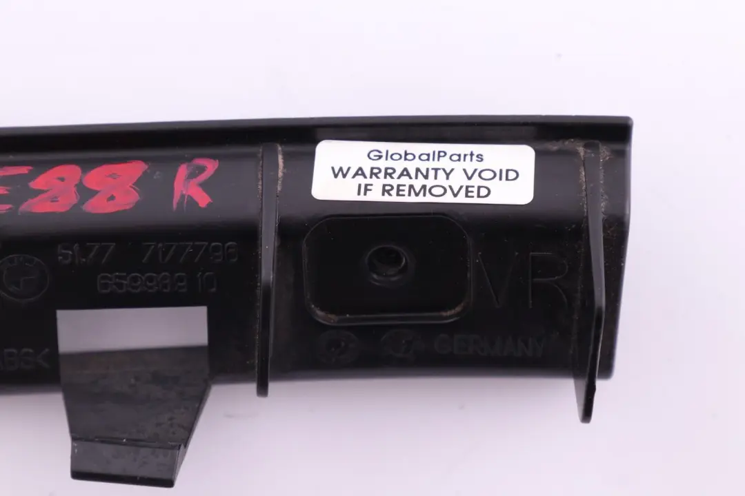 Colonne-A Barre de Support Performance Droite pour BMW 1 Serie E88 Cabriolet à propos du numéro de pièce 7177796 BMW 1 Serie E88 Cabriolet Colonne-A Barre de Support Performance Droite - SKU 7177796 - Numéro de pièce 7177796