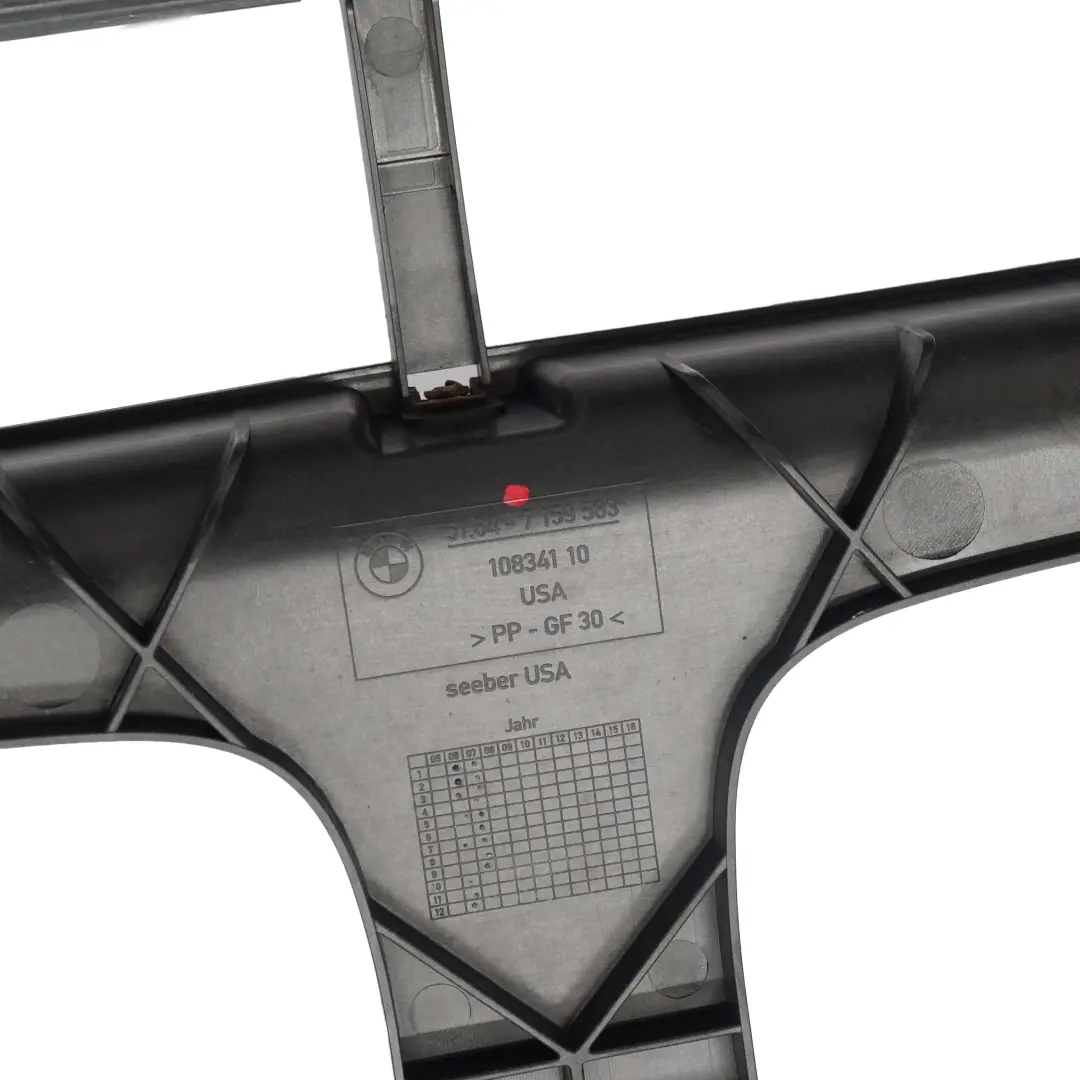 BMW X5 E70 Panel Frontal Admisión Aire Conducto Radiador Carenado Soporte - SKU 7177878 - Número de pieza 7177878