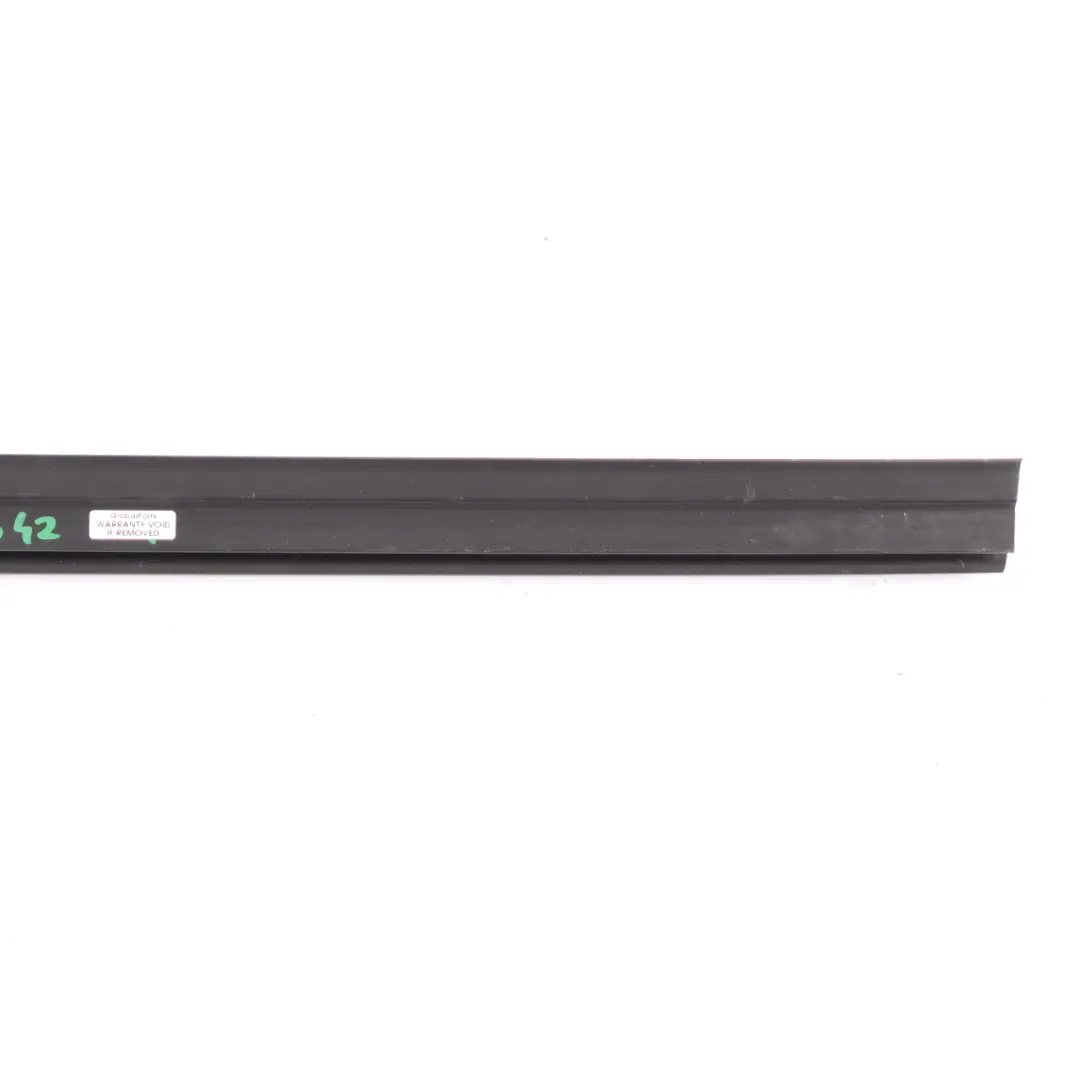 BMW F01 Inner Rear Right Door Window Channel Seal Strip Cover O/S - SKU 7177942 - Part number 7177942