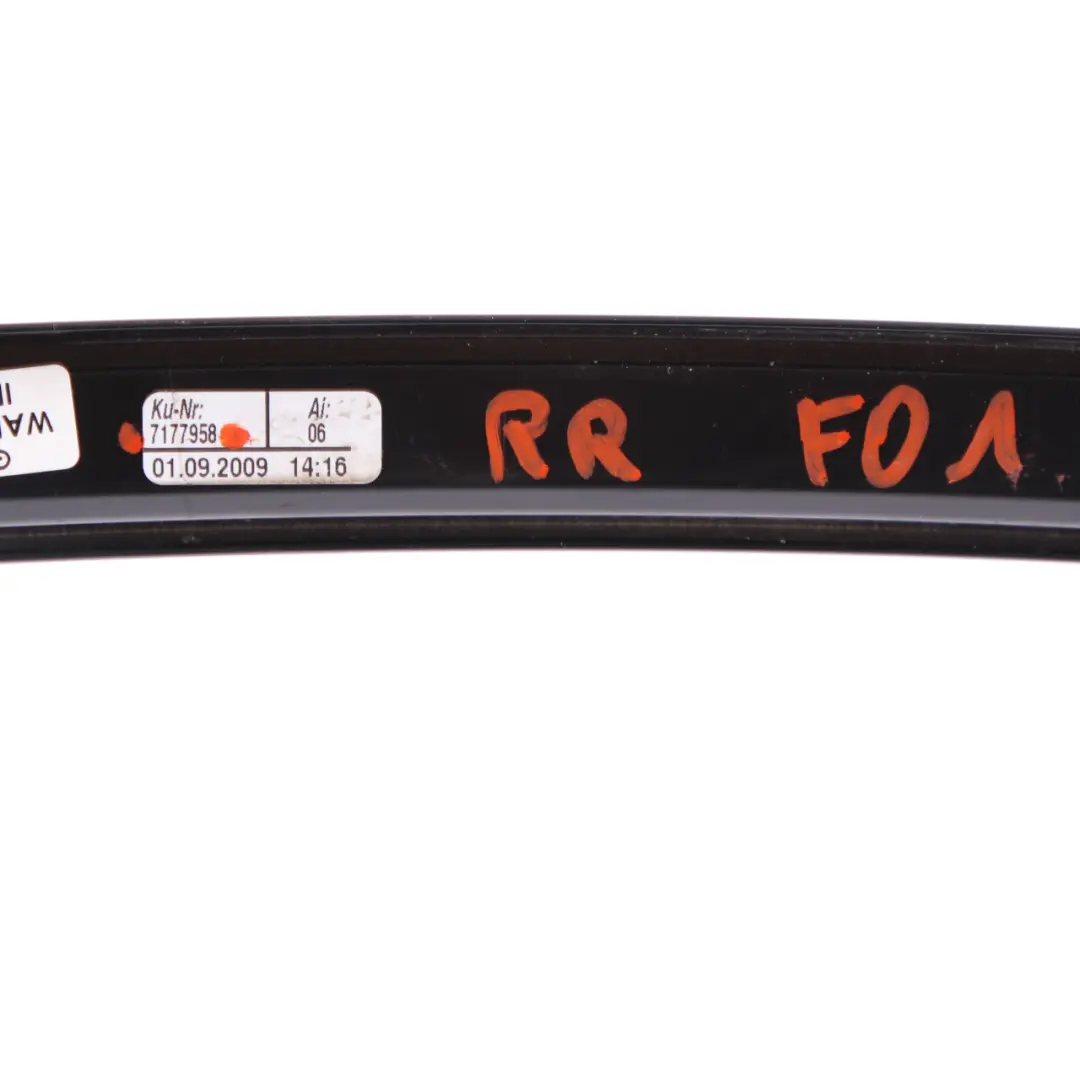 BMW F01 F02 Finisher Window Frame Pillar Door Rear Right O/S - SKU 7177958 - Part number 7177958