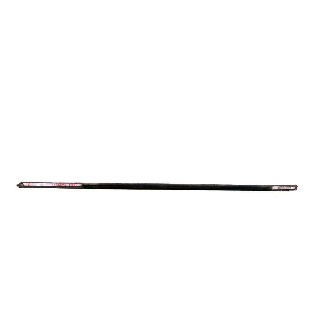 BMW F01 F02 Exterior Weatherstrip Seal Strip Door Window Front Right O/S Chrome - SKU 7178002 - Part number 7178002