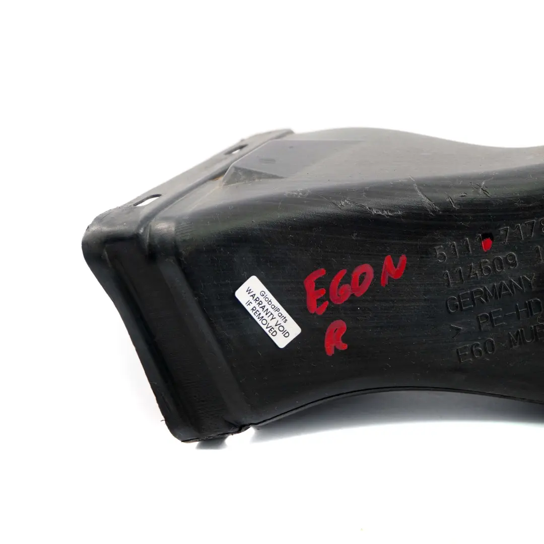 Luftführung Bremse Vorne Rechts für BMW 5 er E60 E61 LCI mit Teilenummer 7178086 BMW 5 er E60 E61 LCI Luftführung Bremse Vorne Rechts - SKU 7178086 - Teilenummer 7178086