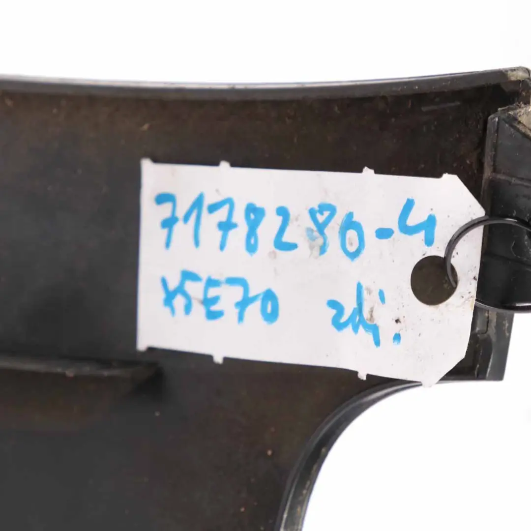 Bumper Trim Panel Cover Covering Primed to BMW X5 E70 Rear with Part number 7178280 BMW X5 E70 Rear Bumper Trim Panel Cover Covering Primed - SKU 7178280-4 - Part number 7178280