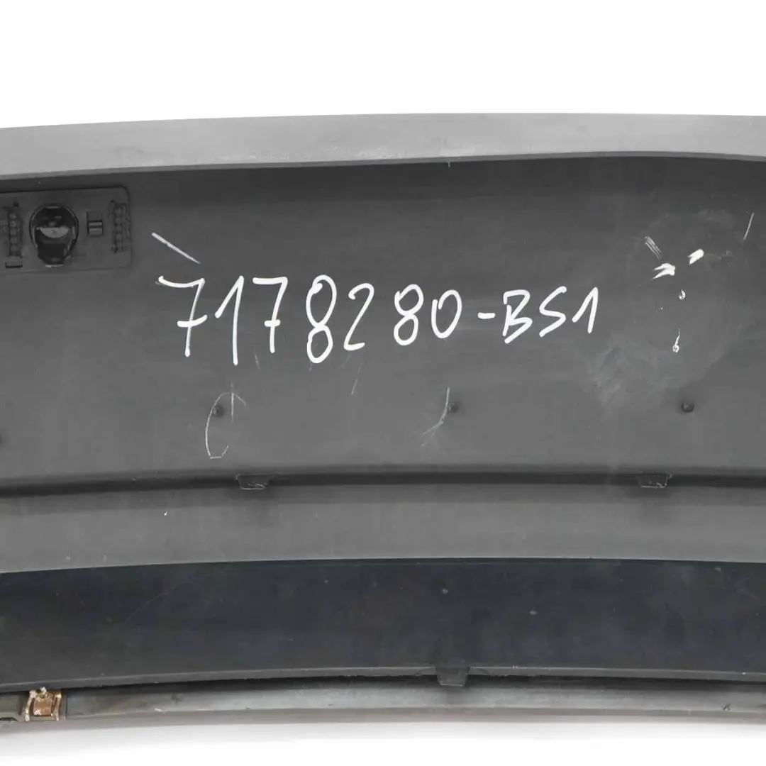 BMW X5 E70 Rear Bumper Trim Panel Cover Covering Black Sapphire Metallic - 475 - SKU 7178280-BS1 - Part number 7178280