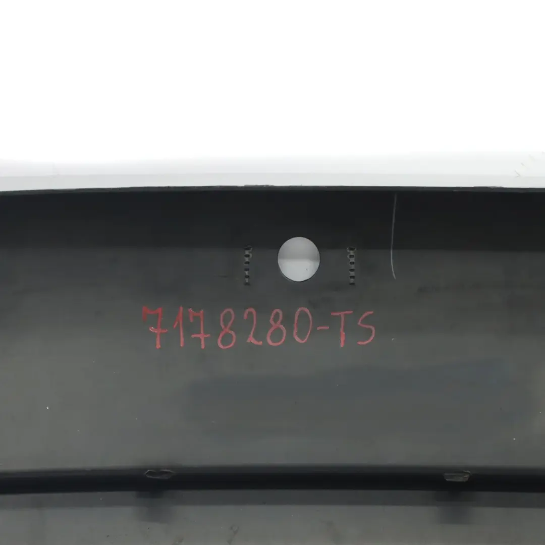 Bumper Trim Panel Cover Covering Titansilber Titan Silver - 354 to BMW X5 E70 Rear with Part number 7178280 BMW X5 E70 Rear Bumper Trim Panel Cover Covering Titansilber Titan Silver - 354 - SKU 7178280-TS - Part number 7178280