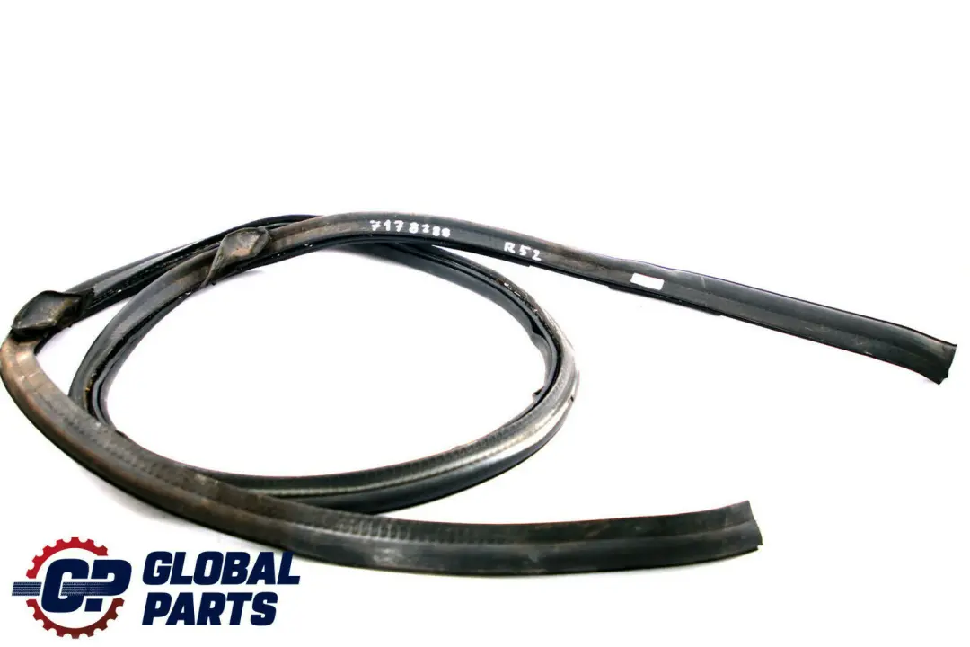 Gasket Seal Trunk Lid Sealing to BMW Mini Cooper R52 Cabrio with Part number 7178288 BMW Mini Cooper R52 Cabrio Gasket Seal Trunk Lid Sealing - SKU 7178288 - Part number 7178288