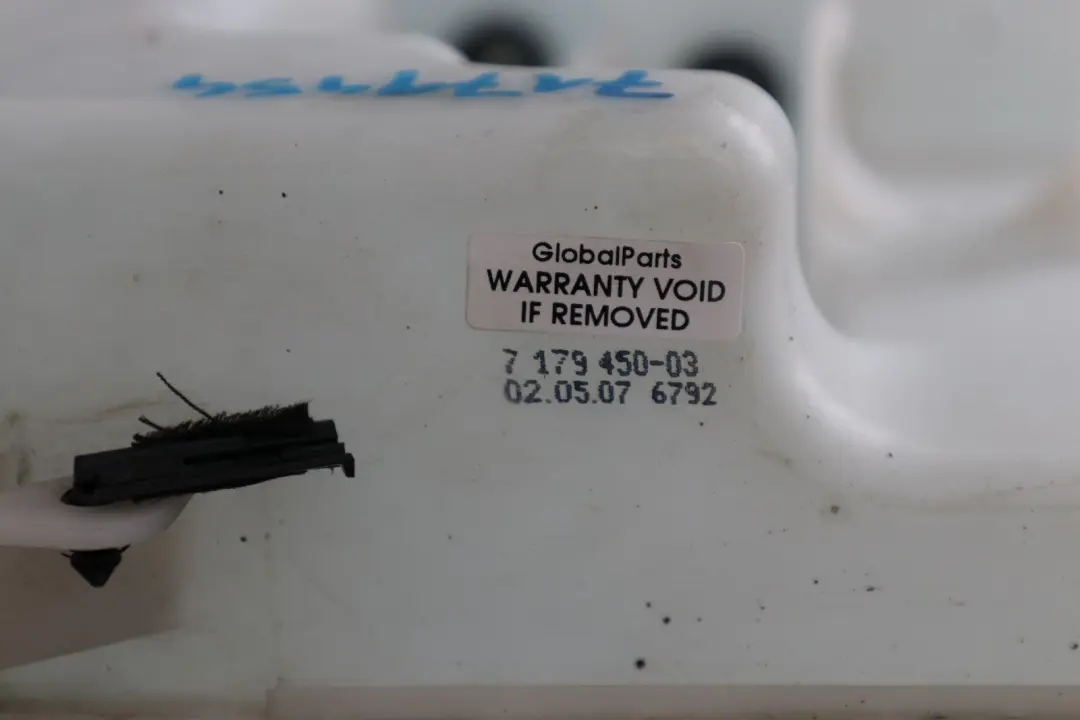 Windscreen Cleaning Container Bottle Washer Tank Reservoir to BMW E61 with Part number 7123494 BMW E61 Windscreen Cleaning Container Bottle Washer Tank Reservoir - SKU 7179450 - Part number 7123494