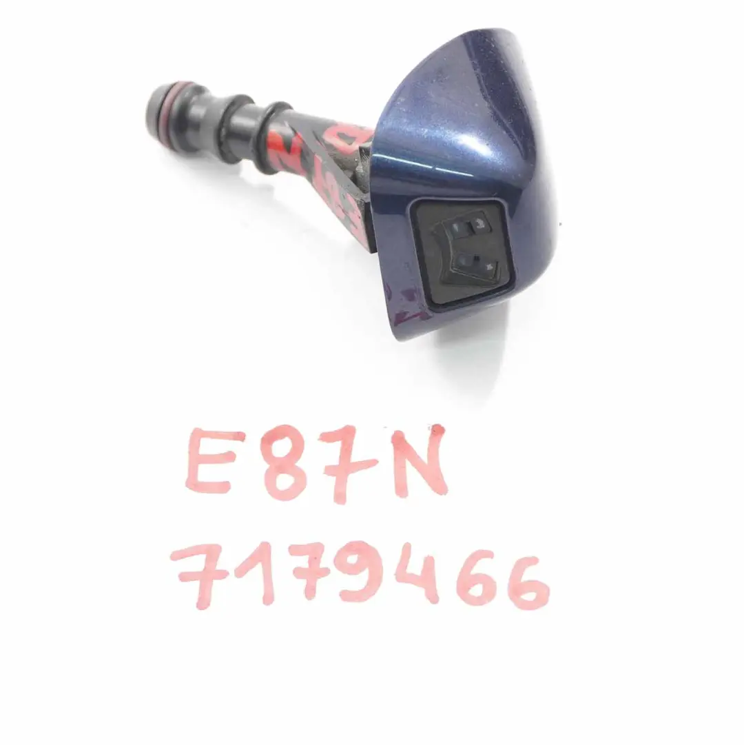 Scheinwerfer waschanlage BMW E81 E87 LCI Reinigung Sprühdüse Rechts Blau für mit Teilenummer 7179466 Scheinwerfer waschanlage BMW E81 E87 LCI Reinigung Sprühdüse Rechts Blau - SKU 7179466 - Teilenummer 7179466