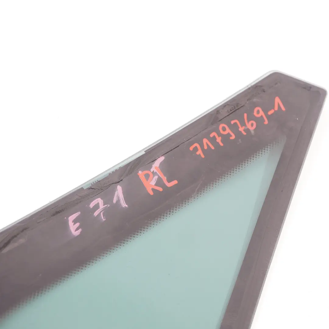 Porta Vetro Fisso Finestra Posteriore Sinistra Triangolo AS3 per BMW X6 E71 con numero di parte 7179769 BMW X6 E71 Porta Vetro Fisso Finestra Posteriore Sinistra Triangolo AS3 - SKU 7179769-1 - Numero di parte 7179769