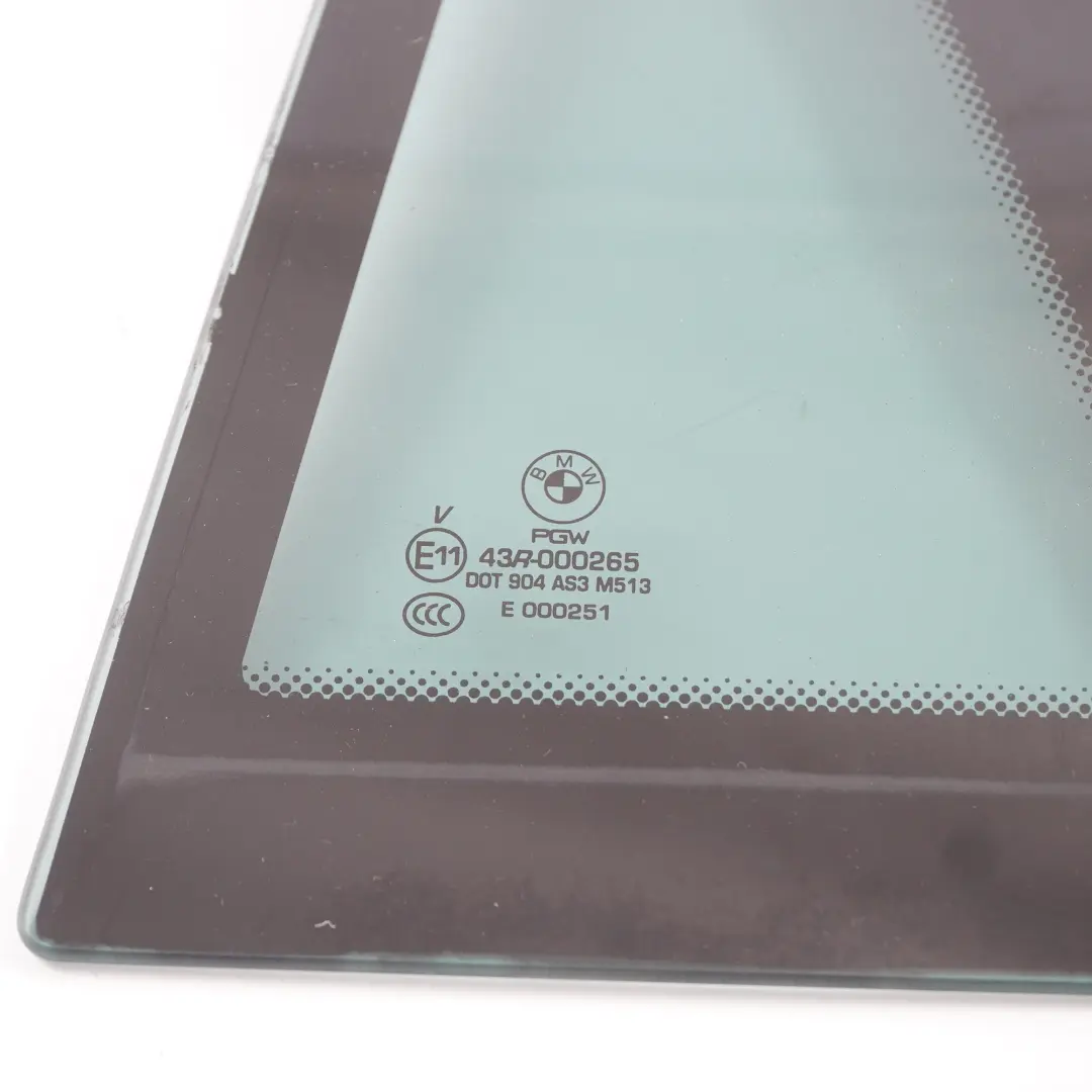 Puerta Ventana Fija Vidrio Trasero Izquierdo Triángulo AS3 para BMW X6 E71 con número de pieza 7179769 BMW X6 E71 Puerta Ventana Fija Vidrio Trasero Izquierdo Triángulo AS3 - SKU 7179769-1 - Número de pieza 7179769