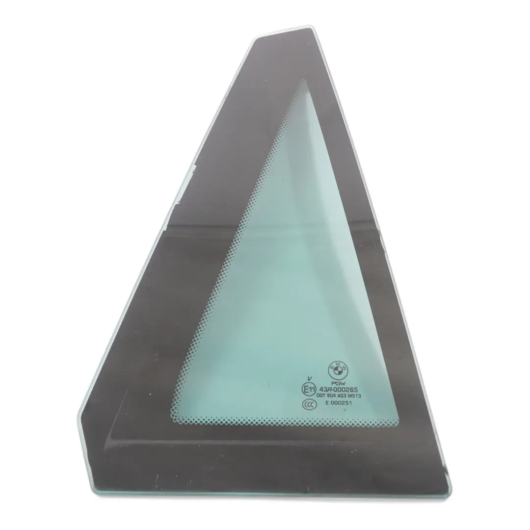 Porta fissa vetro finestra posteriore destra triangolo AS3 per BMW X6 E71 con numero di parte 7179770 BMW X6 E71 Porta fissa vetro finestra posteriore destra triangolo AS3 - SKU 7179770-1 - Numero di parte 7179770